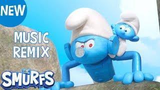 Protecting the Baby! •  Official Smurfs Music Remix   • Baby Smurf!