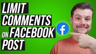 How to Limit or Turn Off Comments on Facebook Posts (2023)