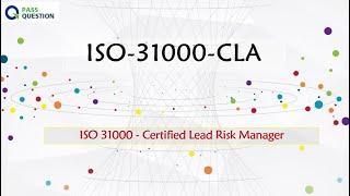 ISO 31000 - Certified Lead Risk Manager ISO-31000-CLA Exam Questions