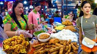 The BEST from CAMBODIA ! Street Food Collection in Phnom Penh Food Market & Countryside Food Tour