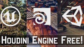 Houdini Engine Now Free!