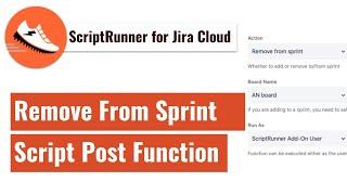 ScriptRunner for Jira Cloud - Post Function remove from Sprint