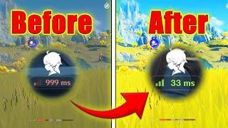 [Hindi] How To Fix Ping Issue in Genshin Impact (160ms on 2G Internet)