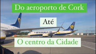 Do Aeroporto de Cork até o centro da cidade.