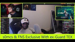 s0mcs & FNS Exclusice Interview With Ex-Guard Player TEX || Tex Valorant