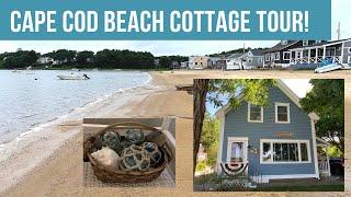 Cape Cod Beach House Tour/COTTAGE DECOR! Darling!