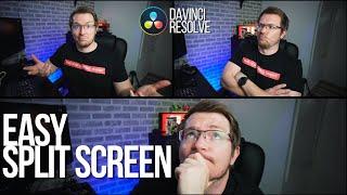 Super Easy Split Screen Templates for Davinci Resolve 16 - 5 Minute Friday #62