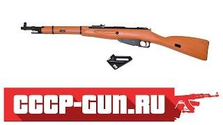 Пневматическая винтовка Gletcher M 1944, Винтовка Мосина (Видео-Обзор)