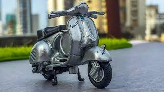 Mini Realistic Vespa 150 GS (1955) | 1/32 Scale | NewRay | Unboxing | RPM Redlines