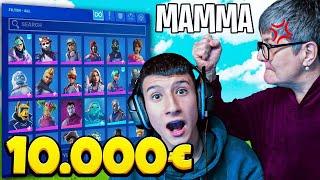 MIA MAMMA SCOPRE QUANTO HO SPESO su FORTNITE!! *IMPAZZISCE*