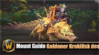 Mount Guide #382: [Goldener Krokilisk des Plünderfürsten] + Handelsposten 09/24