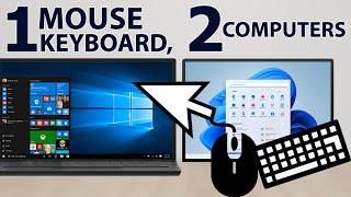 Control 2 PC with only 1 Mouse & 1 Keyboard