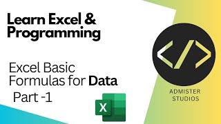 Learn programming basics while mastering Excel | Start with Data analysis