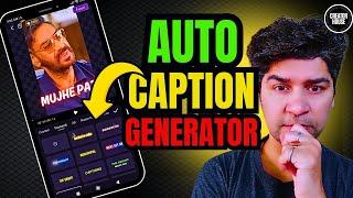 Free HINDI Auto caption generator without watermark | Best auto subtitle generator hindi 2025