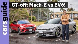 Ford Mustang Mach-E GT vs Kia EV6 GT 2024 comparison review: Which new hi-po electric car is best?