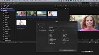 Create, Modify and Search on Keywords Using Apple Final Cut Pro X