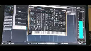 Synth RETROLOGUE Cubase 11 (OSC-1-2-3_DELY_REVERB)