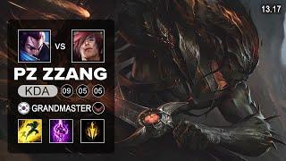 Pz ZZang Yasuo vs Sett MidKR Challenger   Patch 13 17 Season 13