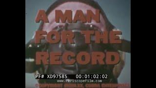 " A MAN FOR THE RECORD "  1970 ATTEMPT TO BREAK PROPELLER AIRCRAFT SPEED RECORD   XD97585