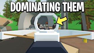 Dominating a Group of 5 for High Tier Loot | Unturned Survival