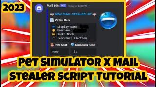 {2023} Pet Simulator X Mail Stealer Script Tutorial | HOW TO MAKE + SET UP