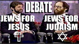 JEWS for JESUS vs JEWS for JUDAISM Live TV Debate - Ex Jews for Jesus vs Messianic Jews, so be it