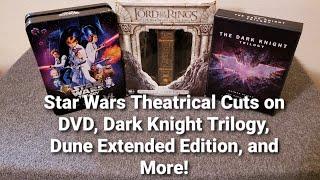 10 Awesome DVD Releases Including Star Wars Theatrical Cuts, Dark Knight Trilogy, and More!