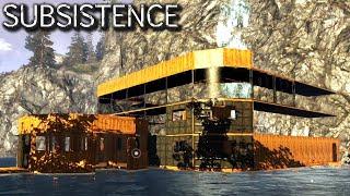 Waterfall Base Build & Upgrades | Subsistence Gameplay | Part 38