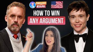 Improve your English speaking skills and Learn to argue like Jordan Peterson!