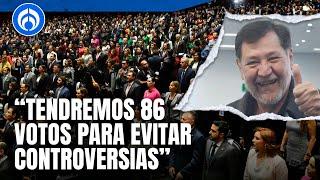 “Alguien de la oposición nos dará su voto para aprobar reforma judicial”: Fernández Noroña