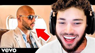 Adin Ross Reacts to Andrew Tate's NEW Song!