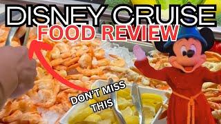 Disney Cruise Food Review 2024 - Turn Up the HEAT! 