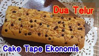 Cake Tape EKONOMIS | DUA Telur | Lembut anti seret #momtitangchannel #caketape