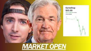 CPI NUMBERS LIVE, NEW PALANTIR DEAL, GAMESTOP UP, ROBINHOOD DISCLOSES NEW METRICS | MARKET OPEN