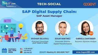 Tech Social: SAP Digital Supply Chain