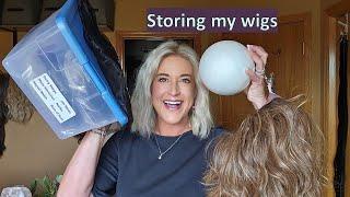 Storing Human Hair and Synthetic Wigs | How I do it and some cautions | TIP TUESDAY