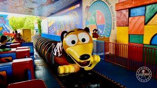 Slinky Dog Dash Coaster Ride POV Experience in 4K | Disney's Hollywood Studios Walt Disney World