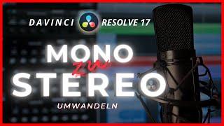 Davinci Mono To Stereo | Mono zu Stereo umwandeln - Davinci Resolve 17