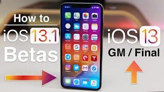 iOS 13 GM - How to Install if you are on a beta