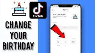 How Change your birthday age on TIKTOK account