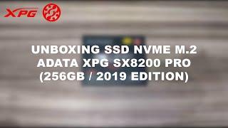 UNBOXING ADATA XPG SX8200 PRO 256GB | 2019 EDITION | SSD M.2 NVME | NO VOICE OVER