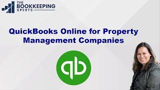 QuickBooks Online for Property Management Companies