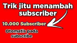 CARA MENAMBAH SUBSCRIBER YOUTUBE GRATIS, TANPA SUB4SUB,  TANPA APLIKASI