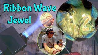 Ribbon Wave Jewel - Vortex Marble Construction Episode 31