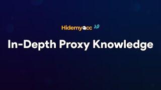 Hidemyacc | All You Need To Know About Proxies For Making Money Online