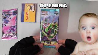 Opening Pokemon Booster Pack in hindi india - unboxing pokemon cards india