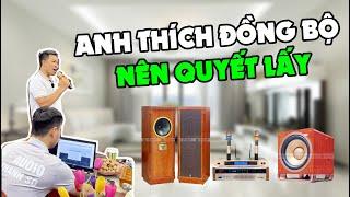 Mr. Minh from Hanoi invests in Hunter Pro Cay Hat speaker set