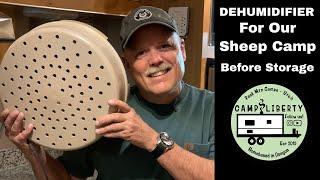 RV Dehumidifier for Our Sheep Camp