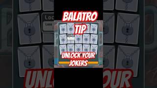 Balatro Tip Unlock Your Jokers #balatro #deckbuilding #tipsandtricks