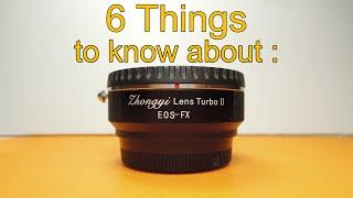 6 important things to know before buying a Zhongyi Lens Turbo II